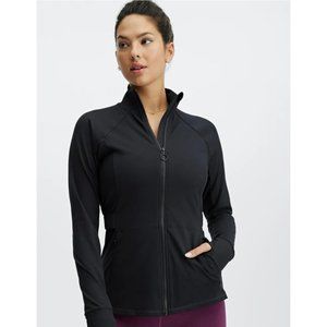 Fabletics Trinity Preformance Jacket Black Size Medium | Workout/running jacket
